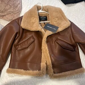 Brown jacket brand new never worn